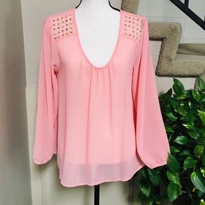 Peach Shear Top